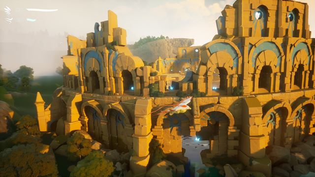 StoneFeather s�ubuje let na vt���ch kr�dlach pri h�adan� vetra 