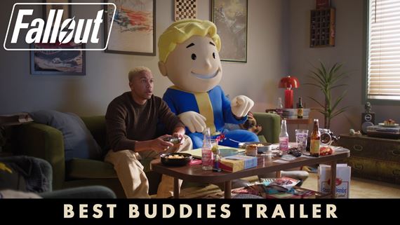 Aaron Moten a Vault Boy si zahrali Fallout 76
