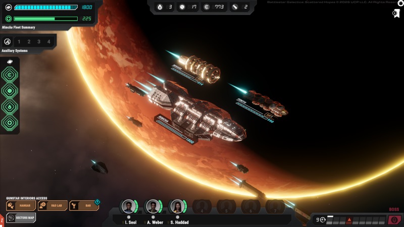 Battlestar Galactica: Scattered Hopes n�s na jar hod� do �teku pred Cylonmi, demo je u� na Steame