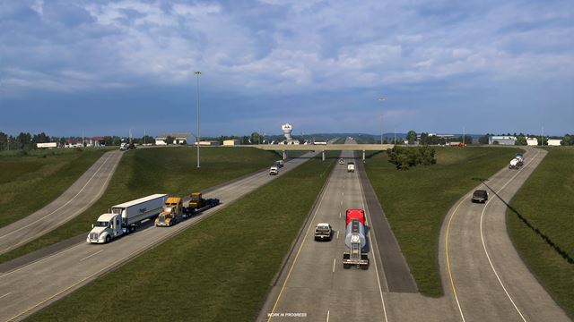 American Truck Simulator ukazuje cestn� sie� Ju�nej Dakoty v pripravovanej expanzii 