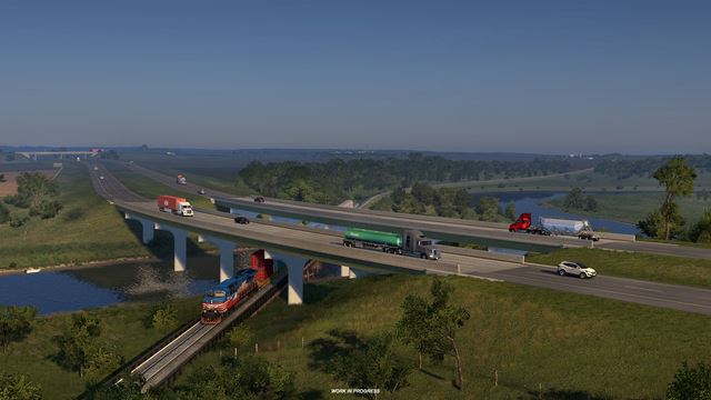 American Truck Simulator ukazuje cestn� sie� Ju�nej Dakoty v pripravovanej expanzii 