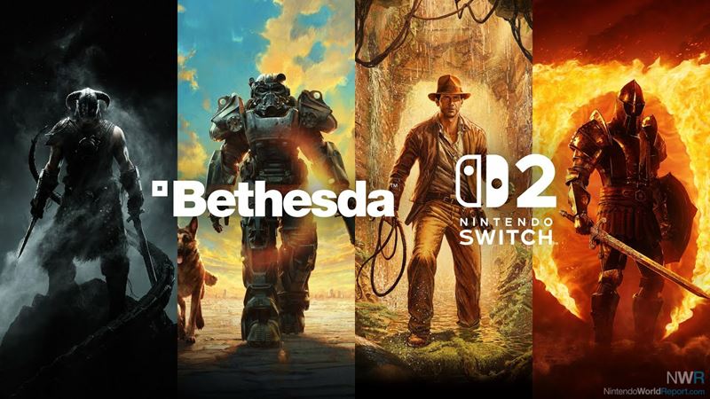 Bethesda ohl�sila tri hry pre Switch 2 - Fallout 4, Indiana Jones a Oblivion Remastered