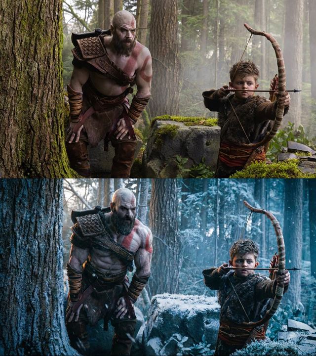 Ryan Hurst reagoval na prv� z�ber z God of War seri�lu 