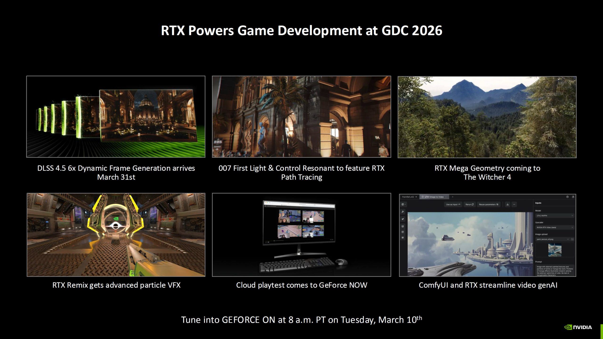 NVIDIA rozširuje RTX Remix a zrýchľuje AI video v ComfyUI | Sector.sk