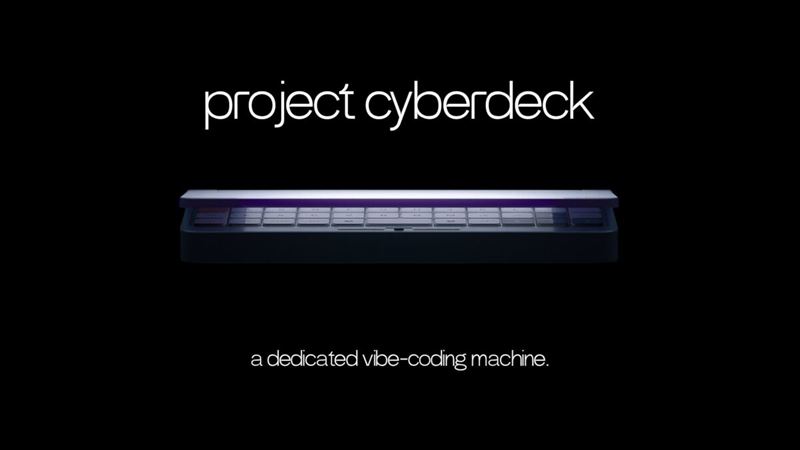 Rabbit Project Cyberdeck bude mini notebook pre programátorov s AI terminálom OLED a cenou okolo 500 dolárov