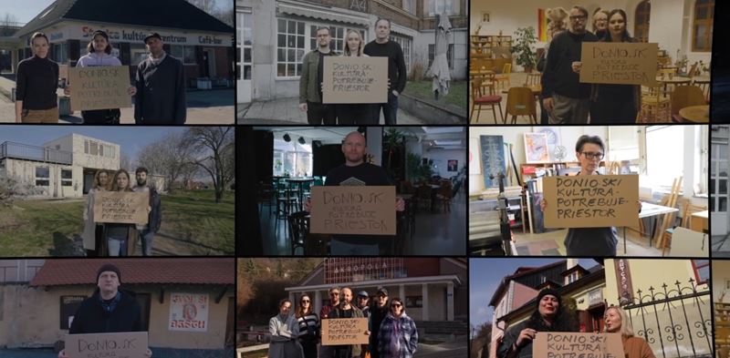 Kult�ra potrebuje priestor: Kult�rne centr� hovoria o pomste za kritiku ministerstva a sp���aj� zbierku na pre�itie