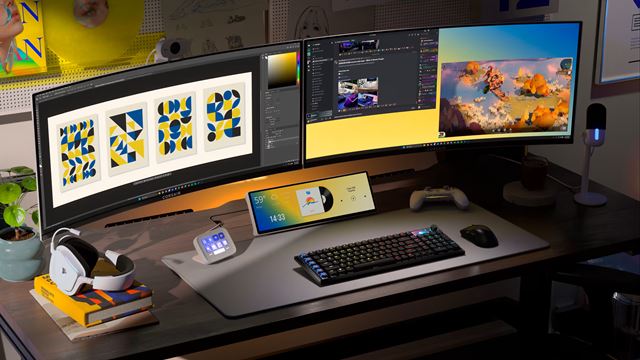 Corsair priniesol Vanguard Air 99 wireless kl�vesnicu s LCD displejom a OPX switchmi 