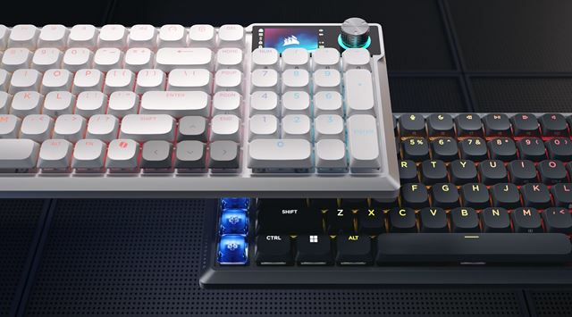 Corsair priniesol Vanguard Air 99 wireless kl�vesnicu s LCD displejom a OPX switchmi 