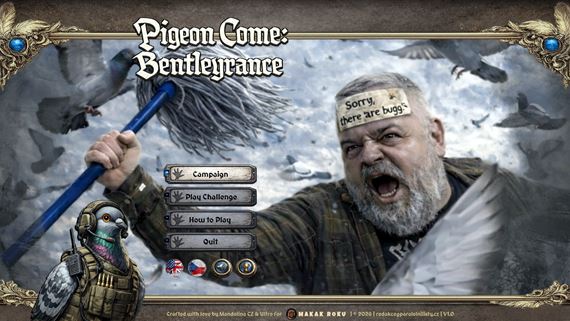 Vy�la parodick� hra Pingeon Come: Bentleyrance