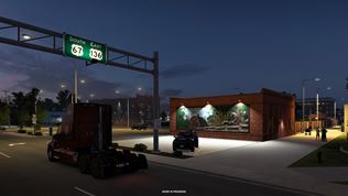 American Truck Simulator: Illinois DLC ukazuje umenie na sten�ch miest 