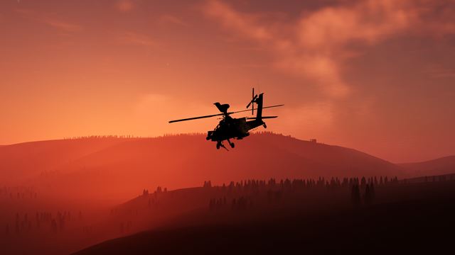 Gunship Origins v�s posad� do kokpitu vojenskej helikopt�ry 