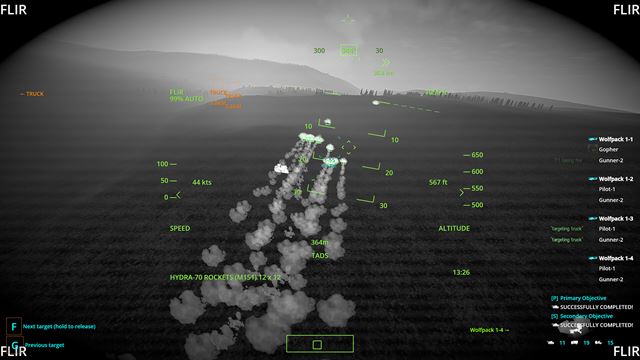 Gunship Origins v�s posad� do kokpitu vojenskej helikopt�ry 