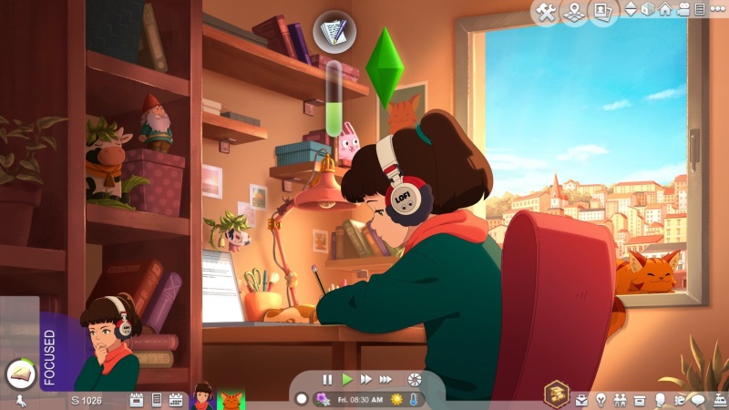 The Sims 4 predstavuje spolupr�cu s Lofi Girl