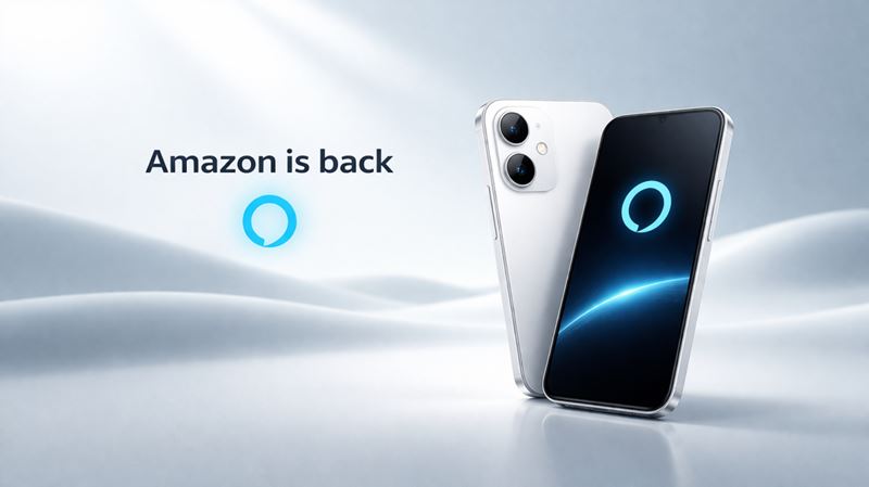 Amazon sa vraj vracia k mobilom. Po Fire Phone chce skúsiť AI mobil s Alexou