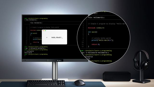 BenQ uk�zal monitor RD280UG pre program�torov 