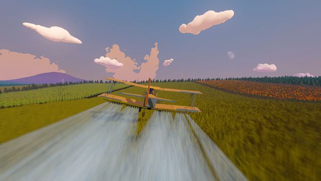 V Harvest Skies: Crop Dusting Simulatore polet�te v pr�kovacom lietadle 