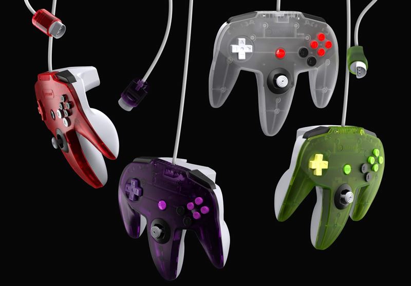 Hyperkin a ModRetro predstavuj� farebne zladen� Captain Premium ovl�da�e pre M64