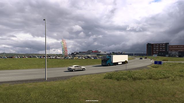 Euro Truck Simulator 2: Iceland DLC ukazuje Keflav�k a letisko ako k���ov� hub 
