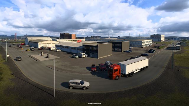 Euro Truck Simulator 2: Iceland DLC ukazuje Keflav�k a letisko ako k���ov� hub 