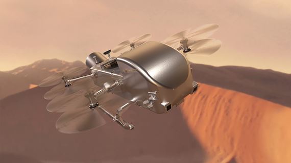 NASA začala skladať Dragonfly, nukleárny vrtuľník má v roku 2028 vyraziť k Titanu