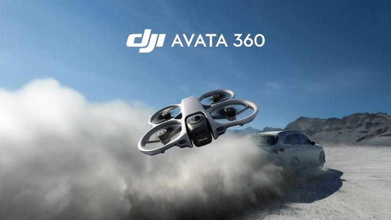 DJI predstavil Avata 360 dron, prináša 8K 360° video aj klasický FPV režim