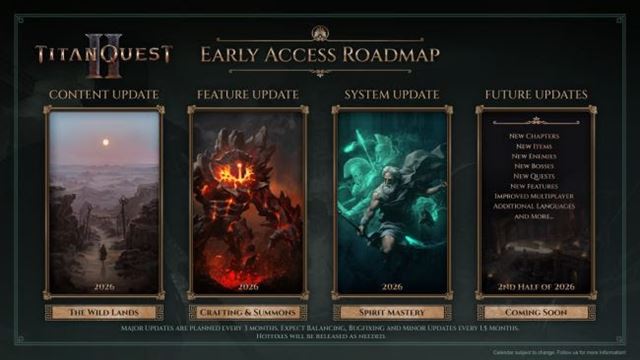 Titan Quest II prin�a pl�n roz��ren� na rok 2026 