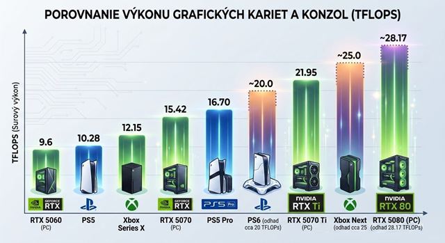 Ako r�stol v�kon hern�ch konzol - od PS1 a prv�ho Xboxu po PS6 a Xbox Next 