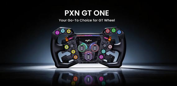 PXN GT ONE prin�a GT volant s 78 vstupmi a podporou SimHub, cena za��na na 199 �