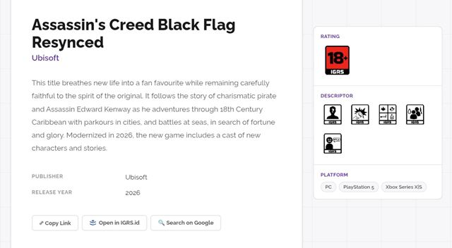 Assassin�s Creed Black Flag Resynced dostane nov� postavy a pr�behy 