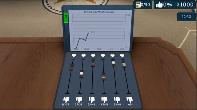 President Simulator je simul�cia prezidenta USA, ktor� ni�� krajinu 