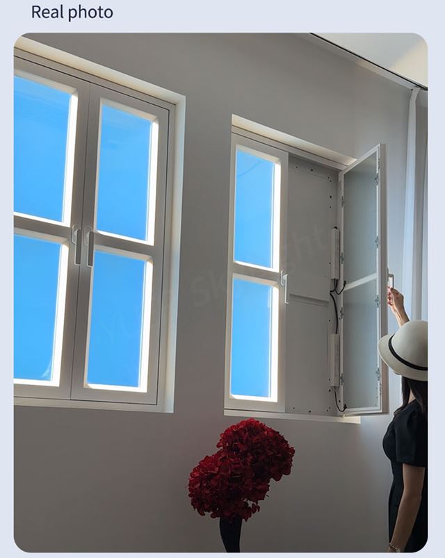 Chcete falošné okno s umelým svetlom? 