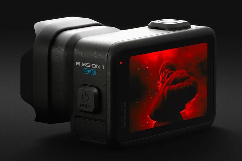 GoPro Mission 1 kamery prichádzajú s 1-palcovým 50 Mpx senzorom a 8K/60 fps nahrávaním