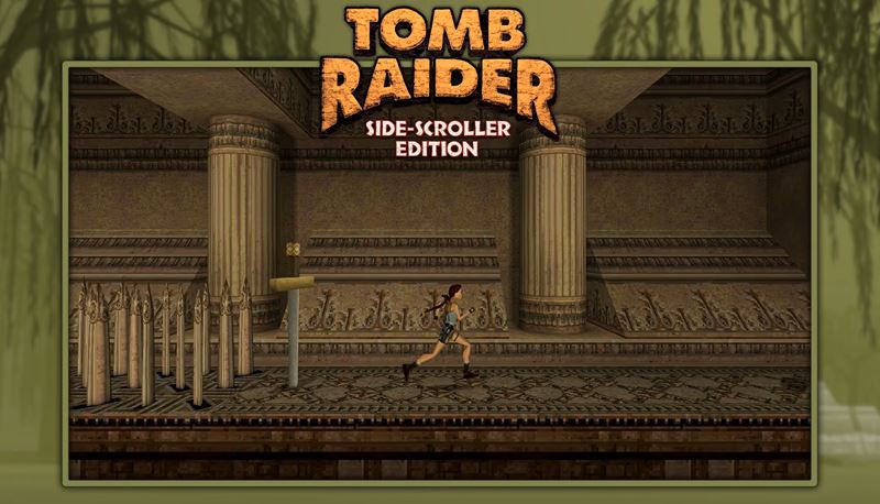 Prv� uk�ka fan��ikovsk�ho prepracovania Tomb Raidera do side-scrolling akcie.