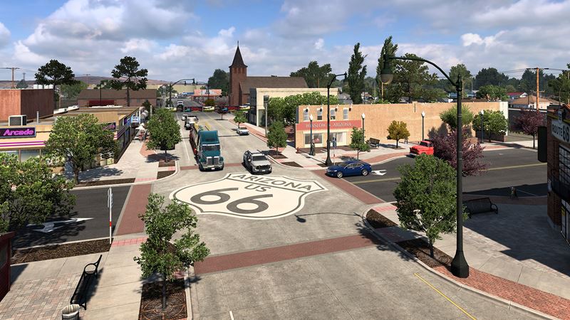 American Truck Simulator sa stal ofici�lnym projektom osl�v Route 66 Centennial