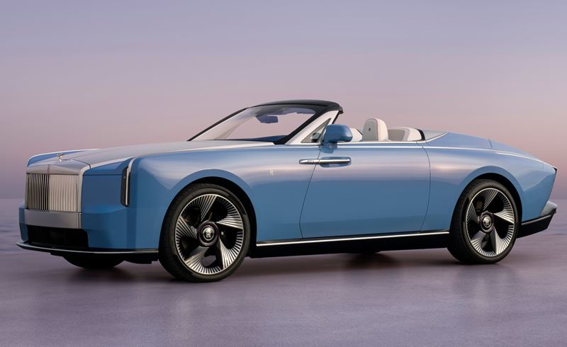 Na nový Rolls Royce nemáte, ale je elektrický a štýlový
