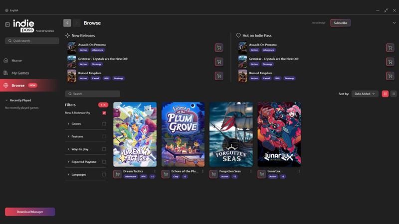 Indie Pass chce zmeni� objavovanie indie hier, pon�kne predplatn� v�hradne pre nez�visl� tituly