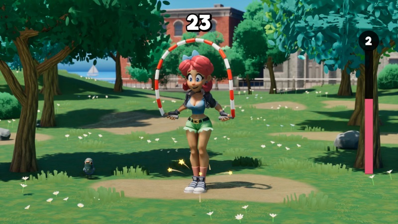 Scarlet Skips bude ve�mi efektne sk�ka� cez �vihadlo