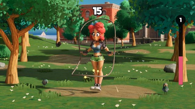 Scarlet Skips bude ve�mi efektne sk�ka� cez �vihadlo 