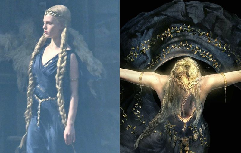 Prv� z�bery z nat��ania Elden Ring filmu