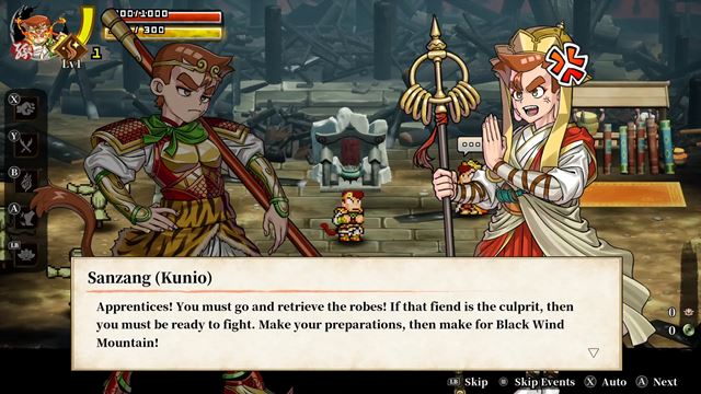 River City Saga: Journey to the West sa vyd� na cest z�pad v j�ni 