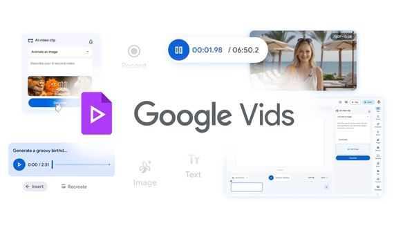 Google Vids dostáva Veo 3.1 a Lyria 3 modely, ponúka bezplatné generovanie videí
