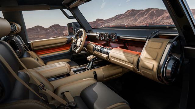 Hyundai Boulder Concept ukazuje kyberpunkový interiér, mieri proti Jeepu a Land Cruiseru 