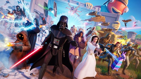 Fortnite v m�ji roz��ri Star Wars obsah o nov� hry, LEGO update a pr�de aj uk�ka The Mandalorian and Grogu filmu