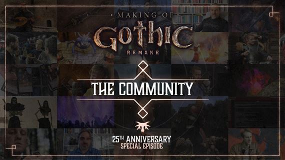 Gothic 1 Remake ukazuje silu komunity, nov� video vzd�va hold fan��ikom po 25 rokoch