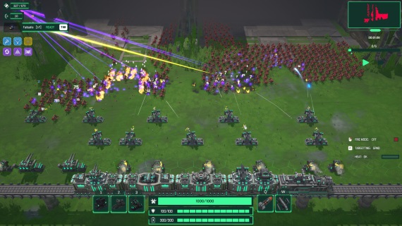 Ironfront Express pošle proti nepriateľskej AI a strojom obrnený vlak