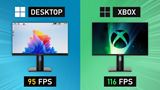 Porovnanie rozdielov v�konu v Windows 11 Xbox mode