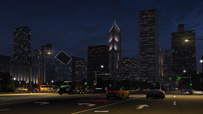 American Truck Simulator uk�zal Chicago v DLC Illinois, dorazia aj nov� nadrozmern� transporty