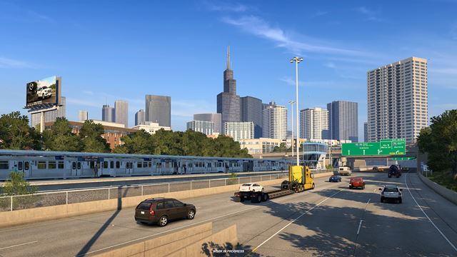 American Truck Simulator uk�zal Chicago v DLC Illinois, dorazia aj nov� nadrozmern� transporty 