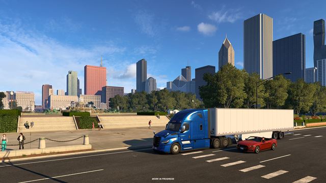 American Truck Simulator uk�zal Chicago v DLC Illinois, dorazia aj nov� nadrozmern� transporty 