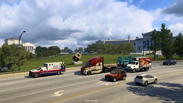 American Truck Simulator uk�zal Chicago v DLC Illinois, dorazia aj nov� nadrozmern� transporty 